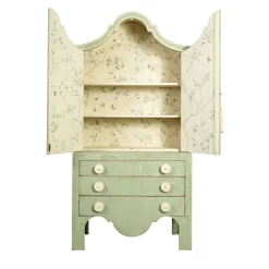 Porte Italia Dressers<Ferrovia Cupboard Green Dresser With Magnolia