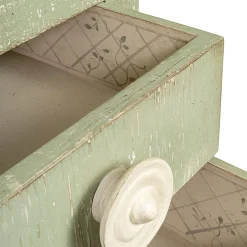 Porte Italia Dressers<Ferrovia Cupboard Green Dresser With Magnolia