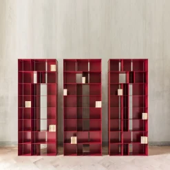 Da A Bookcases<Fit Red Bookcase by Marc Sadler