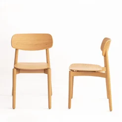 Bedont Chairs<Fizz Chair in Oak by Lorenz+Kaz