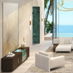 Morello Gianpaolo Armchairs<Flare 01 Beige Armchair with Metal Legs