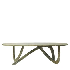 dAM Atelier Dining Tables<Fleur Green Marble Dining Table