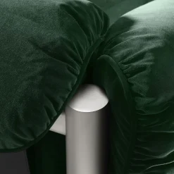 Ghidini 1961 Sofas<Flo Green Velvet 4-Seater Sofa by Lorenza Bozzoli