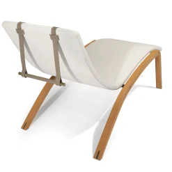Visionnaire Outdoor Chaises & Daybeds<Foil off white fabric with cushion Outdoor Chaise Lounge