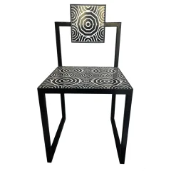 Francesco Della Femina Outdoor Chairs & Stools<Fontelina Black & White Tiles Outdoor Chair