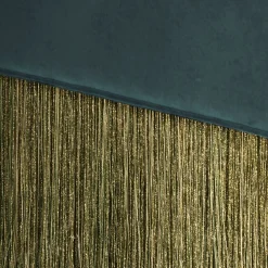 Lorenza Bozzoli Couture Benches<Fringed Blue, Golden & Green Bench