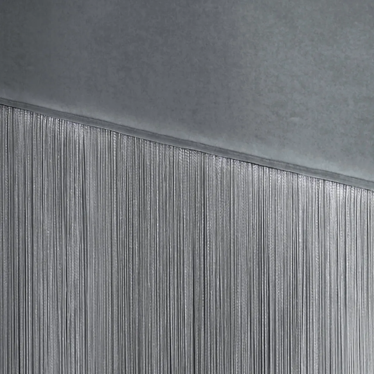 Lorenza Bozzoli Couture Benches<Fringed Gray Bench