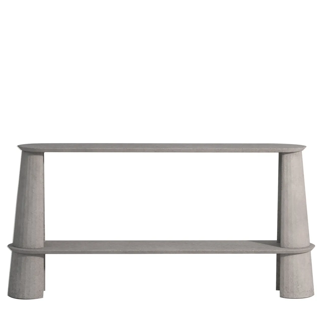 Forma & Cemento Consoles<Fusto Silver Console Table