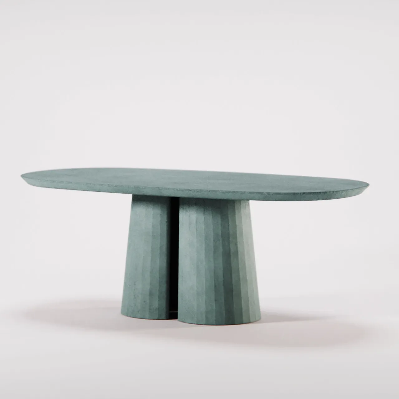 Forma & Cemento Coffee Tables<Fusto Ultramarine Oval Coffee Table II