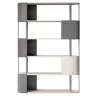 Carpanelli Bookcases<Gae Small Gray and White Modular Bookcase