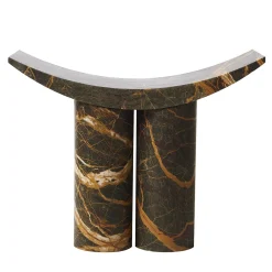 Pietro Franceschini Stools<Gamma Moroccan Port Laurent Marble Sculptural Stool