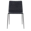 Enrico Pellizzoni Chairs<Gazzella Black Woven Chair