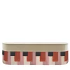 Lorenza Bozzoli Couture Benches<Geo Stripe Polychrome Bench #3