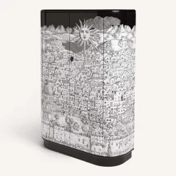 Fornasetti Cabinets<Gerusalemme Curved Cabinet