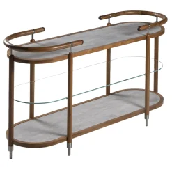 Annibale Colombo Bookcases<Ginepro Low Dark Iroko Etagère