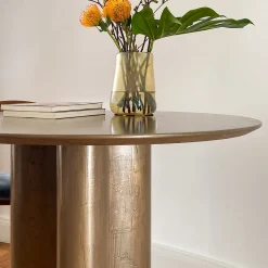 mg12 by Monica Geronimi Dining Tables<Giorgia Liquid Bronze Round Table
