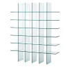 Glas Italia Bookcases<Glass Shelves #1 (1976) by Shiro Kuramata