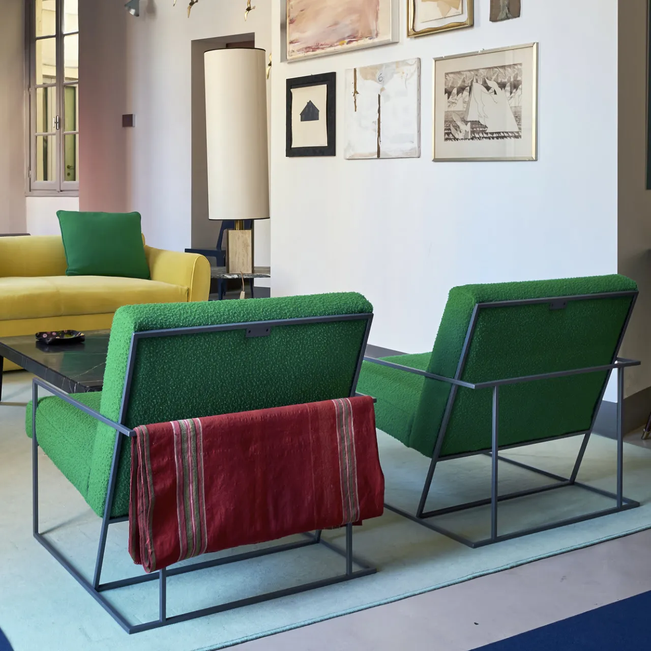 Epònimo Lounge Chairs<Gotham Lounge chair in Green