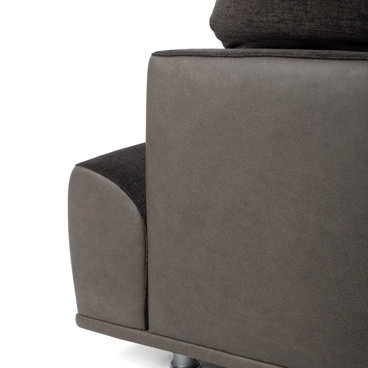 Mantellassi 1926 Sofas<Grand Tour Black Fabric & Leather sofa