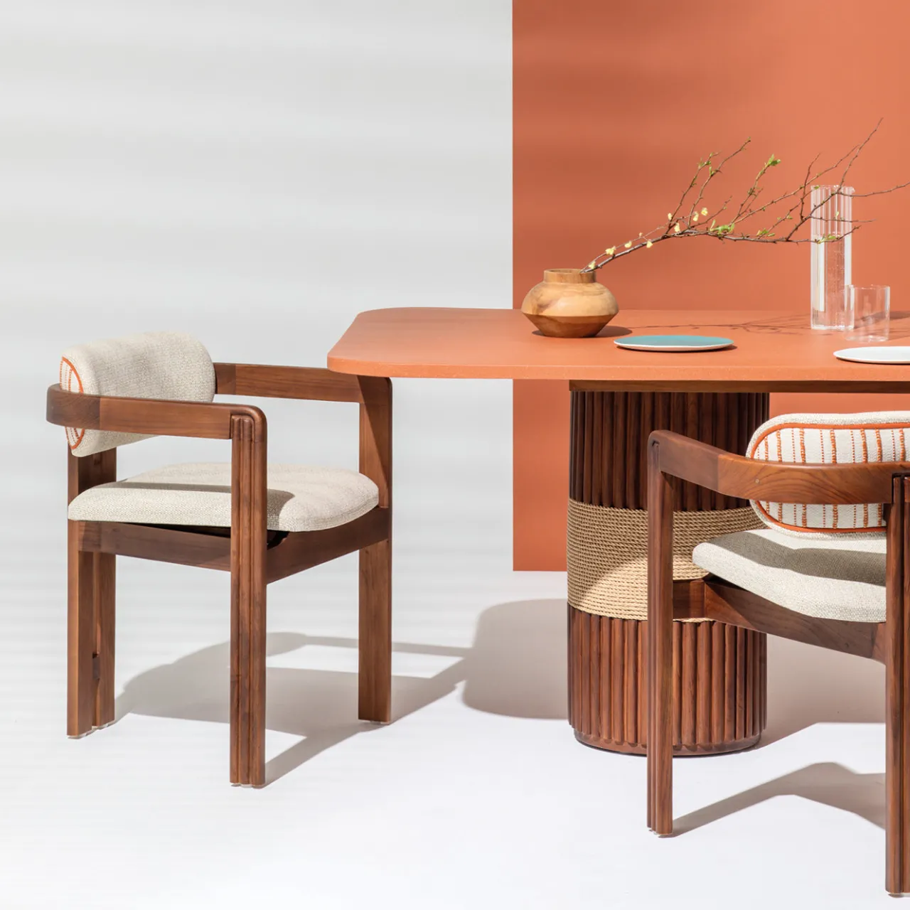 Il Giardino di Legno Outdoor Chairs & Stools<Grissini Wood Outdoor Dining Chair