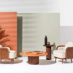 Il Giardino di Legno Outdoor Armchairs<Grissini wood Outdoor Lounge Chair
