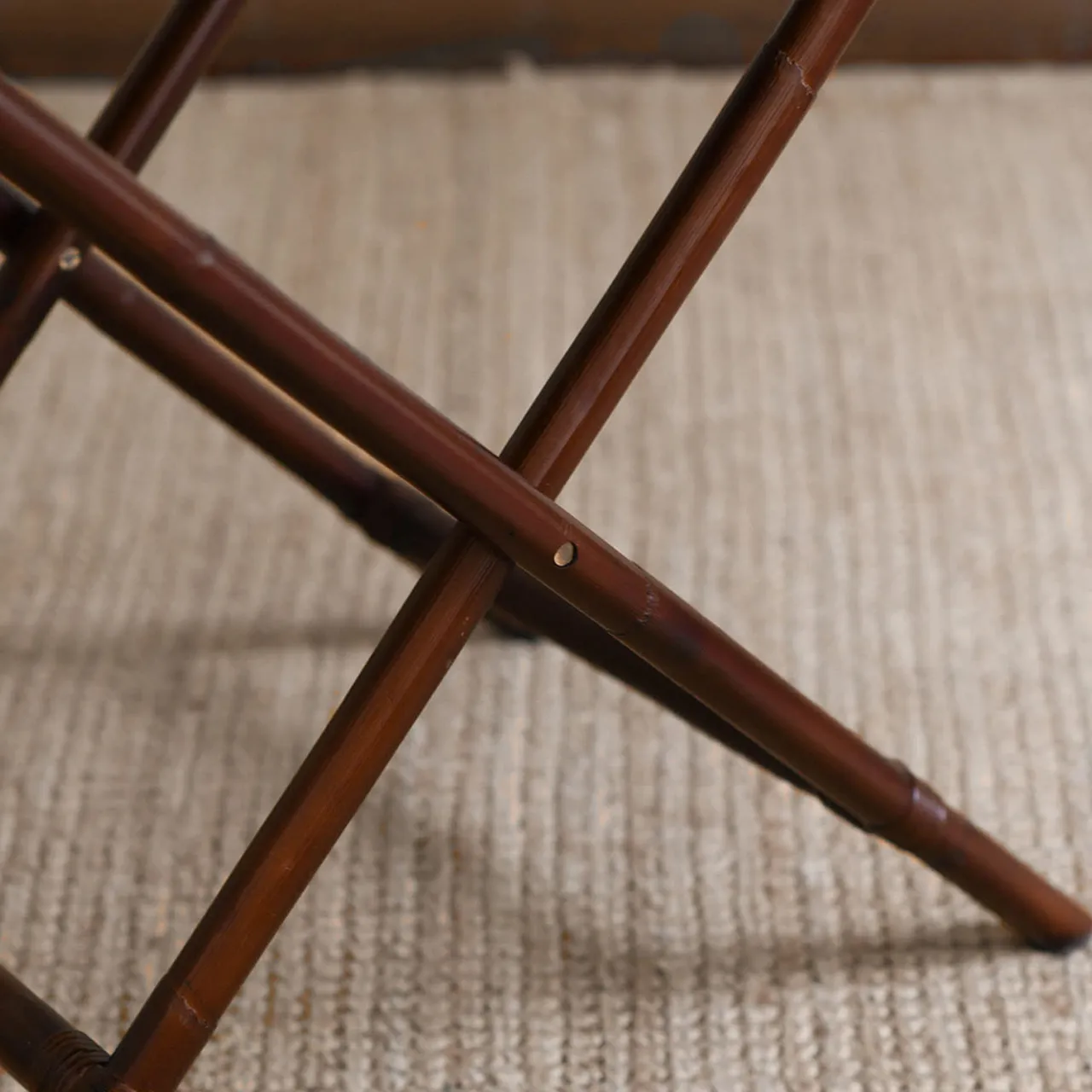 Molto Collectibles Serving Tables<Gueridon Wicker Large Serving Table