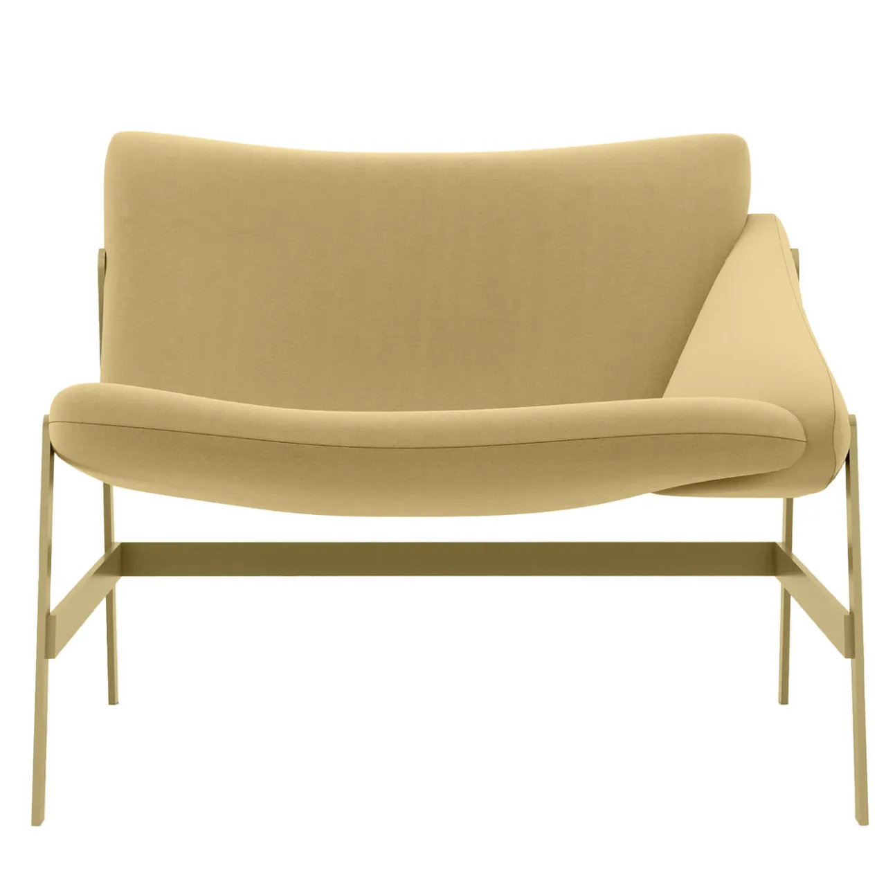 Adrenalina Lounge Chairs<Hammock Yellow Chair With Armrest By Debonademeo Studio