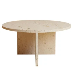 Lebanto Coffee Tables<Hashi Roman Travertino Coffee Table