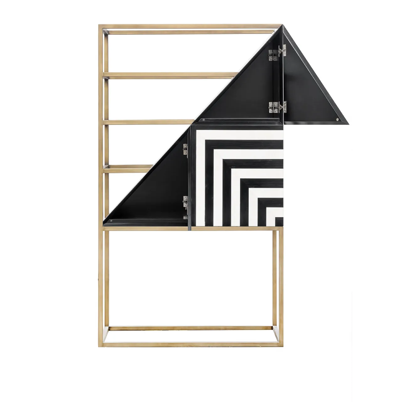 CG Capelletti Bookcases<Herringbone Bookshelf