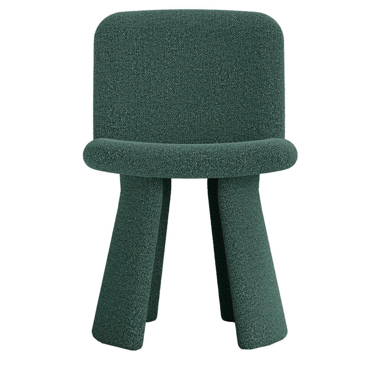 Alivar Chairs<Ila deep teal bouclé fabric chair