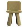 Alivar Chairs<Ila Yellow bouclé fabric chair