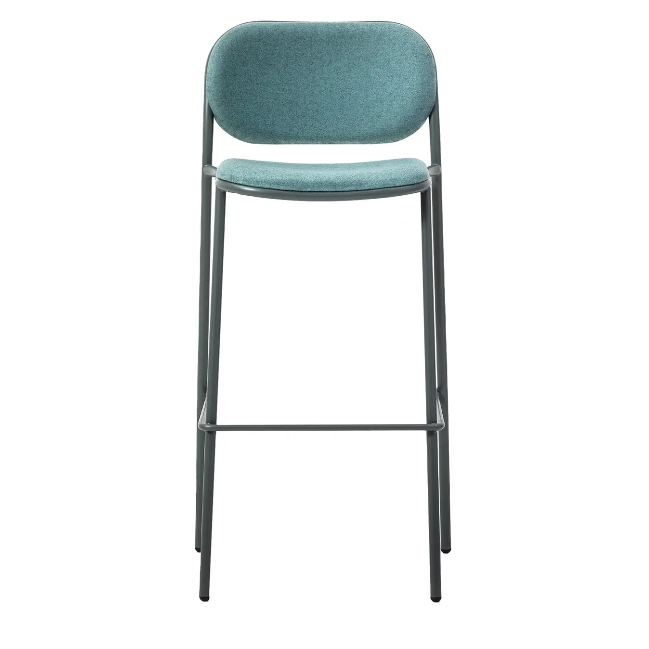 TrabA' Bar Stools<0184-IM Metis Tall Gray Bar Stool by Studio Gabbertas