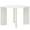 Marco Ripa Outdoor Dining Tables<India Small Square White Metal Outdoor Dining Table
