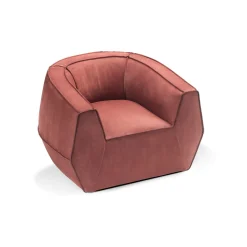 Ghidini 1961 Armchairs<Infinito Red Armchair by Lorenza Bozzoli