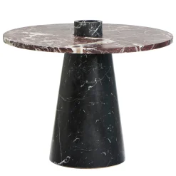 MMairo Side Tables<Inside Out Red/Black Marble Coffee Table by Karen Chekerdjian #2