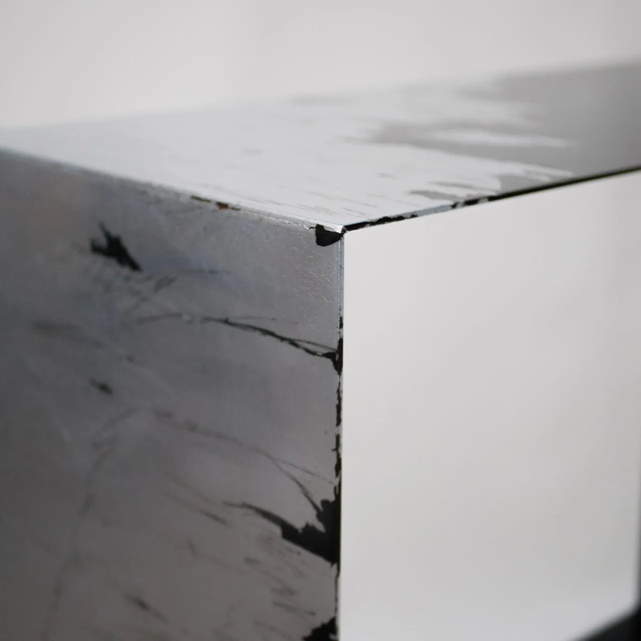 Idee del Fabbro Consoles<Iron and Silver Leaf Console