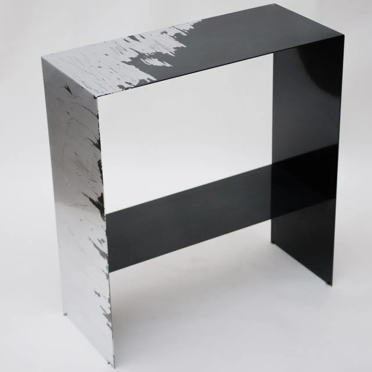 Idee del Fabbro Consoles<Iron and Silver Leaf Console