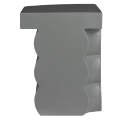 Bitossi Ceramiche Side Tables<Isola A Gray Ceramic Side Table by Zaven