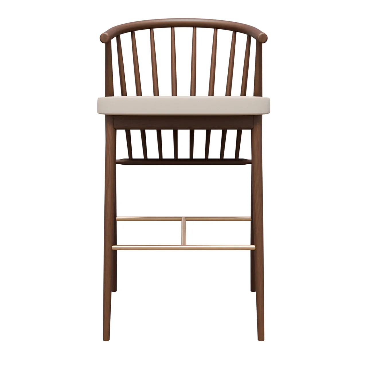 Morelato Bar Stools<Jenny Ash Wood Upholstered Bar Stool