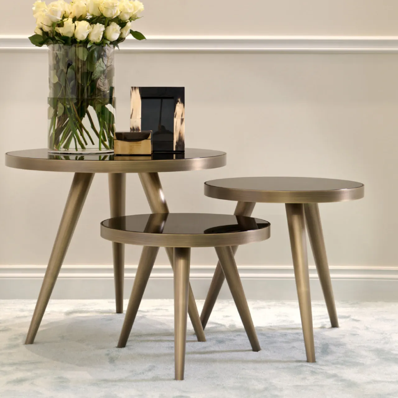 DOM Edizioni Nesting Tables<Jerome Set of 3 Nesting Tables