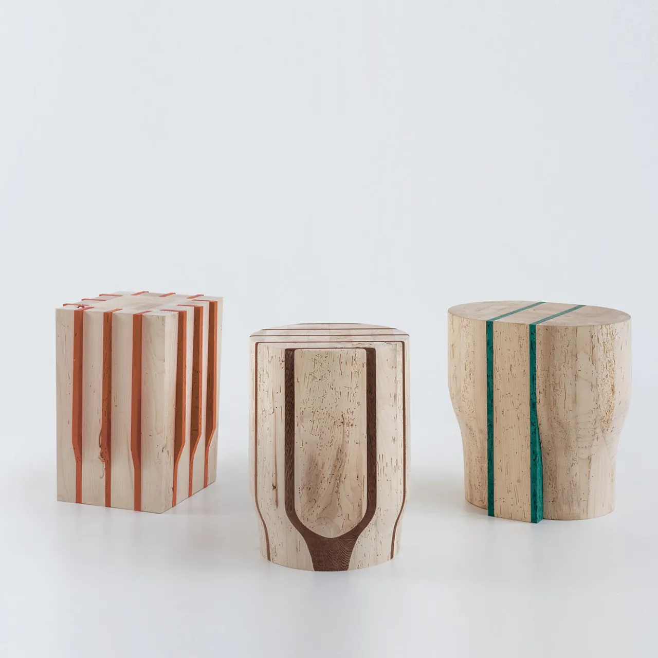 Secondome Edizioni Stools<Jeunesse Green Stool By Duccio Maria Gambi