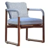 CPRN Homood Outdoor Chairs & Stools<Jiselle S light blue mogano wood outdoor chair