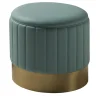Bedding Atelier Ottomans & Poufs<Joshua Teal Pouf