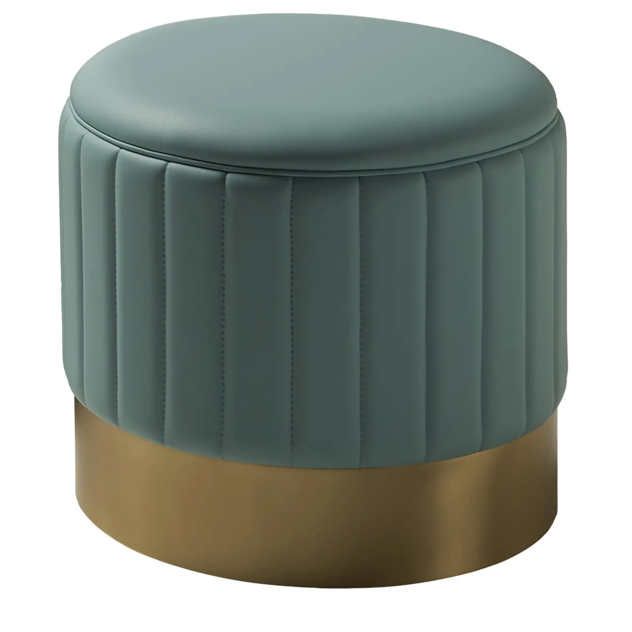 Bedding Atelier Ottomans & Poufs<Joshua Teal Pouf