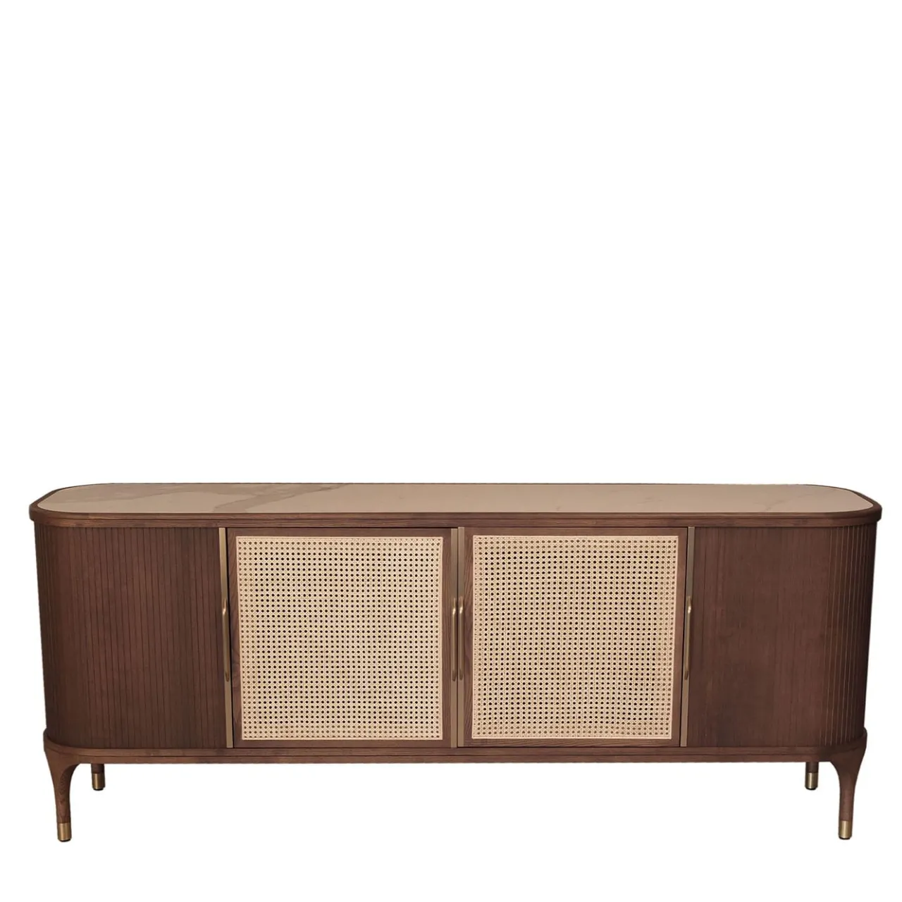 Morelato Sideboards Buffets<Joyce Brown Viennese Cane Sideboard
