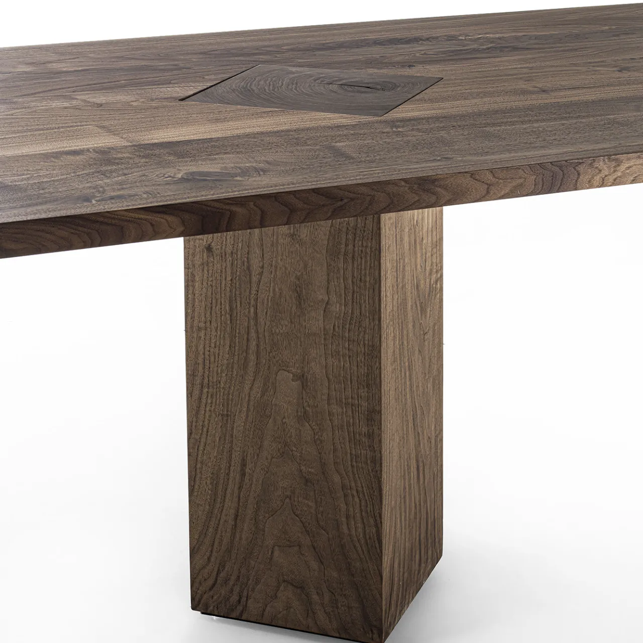 Riva 1920 Dining Tables<Junior B Solid walnut wood Dining Table