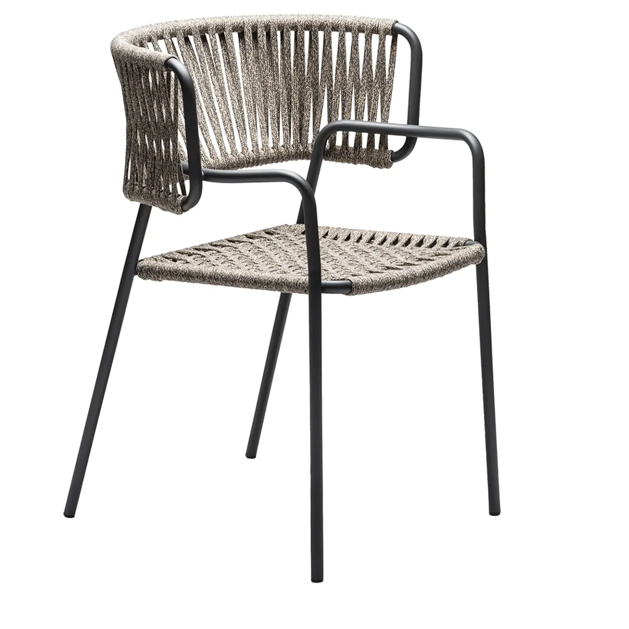 Chairs & More Outdoor Chairs & Stools<Klot SP Gray & Black Chair by AM Studio