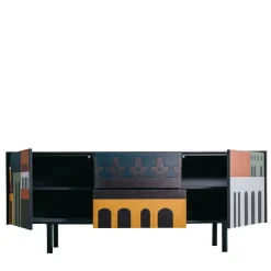 SpazioInterno Sideboards Buffets<La Certosa Polychrome Wooden Sideboard