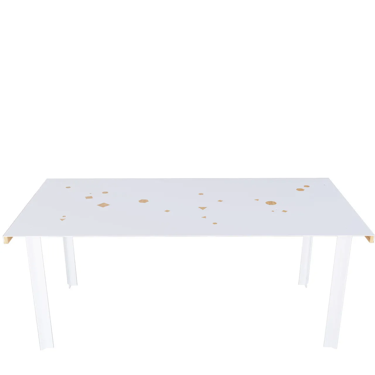 Chendù Dining Tables<Lastra Lacquered White Dining Table