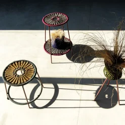 Impagliando Stools<Le Rossette Small Honey Stool